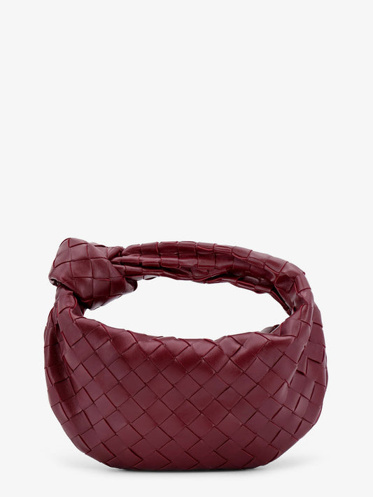 Mini Jodie leather handbag with Intrecciato motif