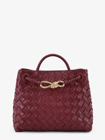 Andiamo Small leather crossbody bag with Intrecciato motif thumbnail