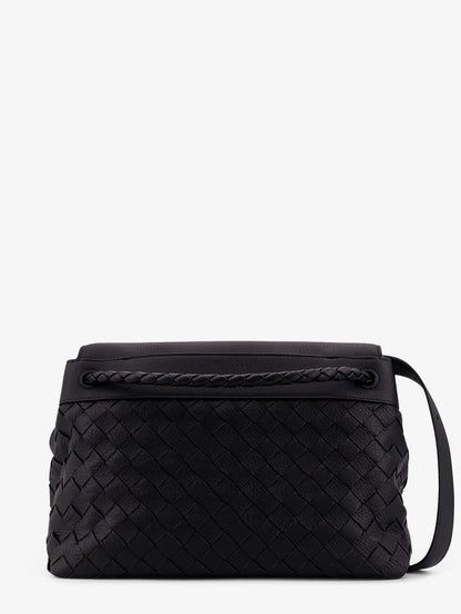 Borsa a tracolla Andiamo in pelle con motivo Intrecciato thumbnail