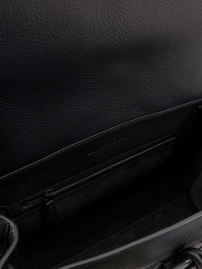 Borsa a tracolla Andiamo in pelle con motivo Intrecciato thumbnail