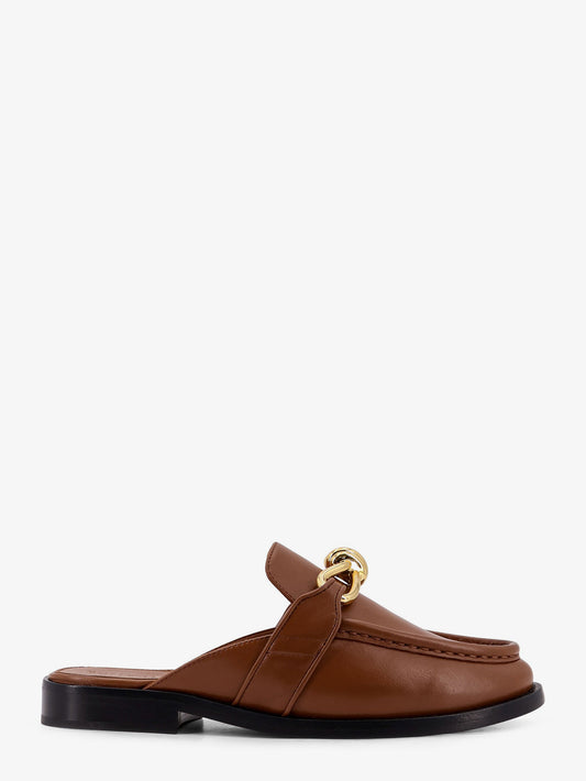 Astaire leather sabot loafers