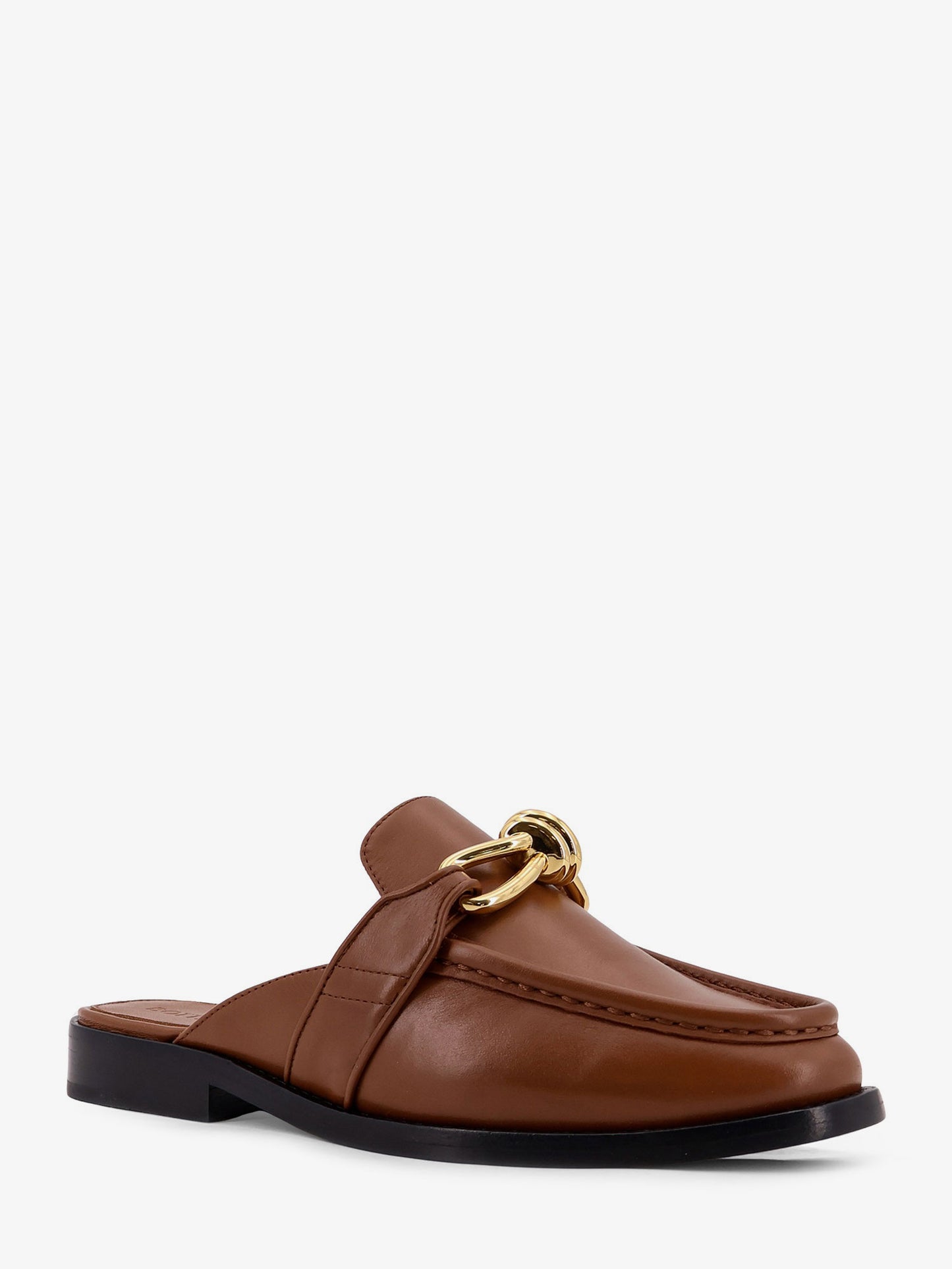 Astaire leather sabot loafers