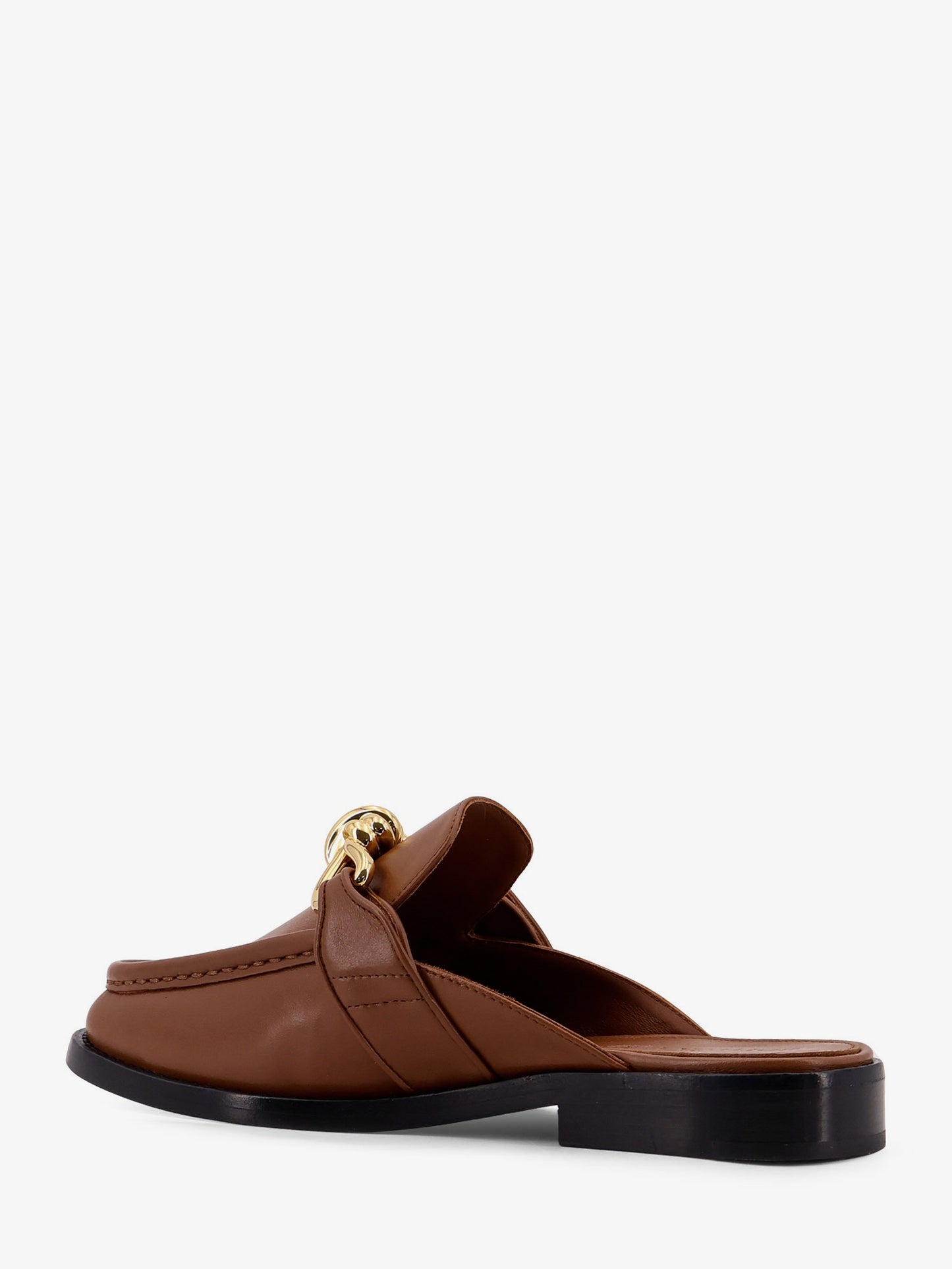 Astaire leather sabot loafers