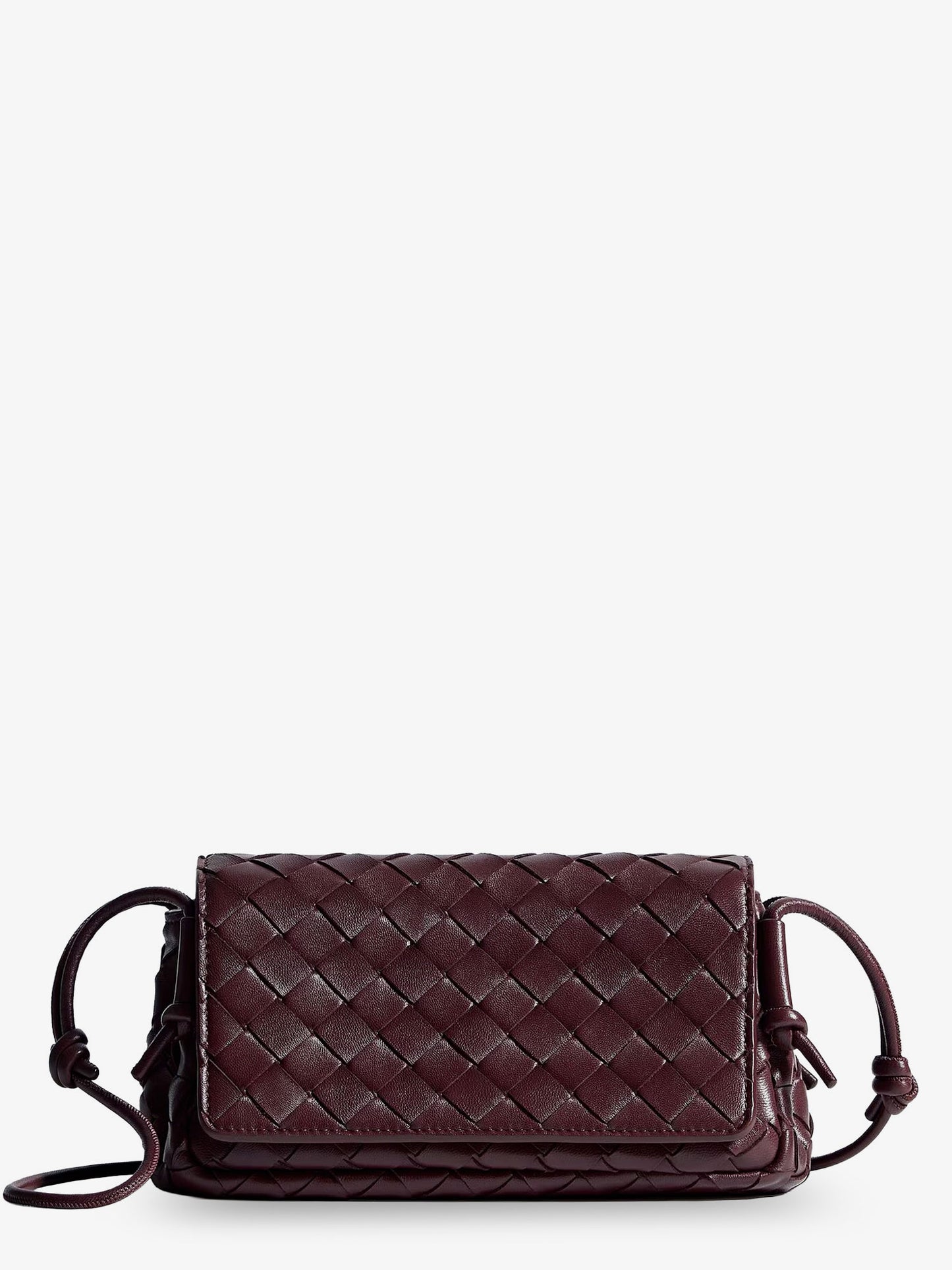 Notturno clutch bag with leather crossbody bag