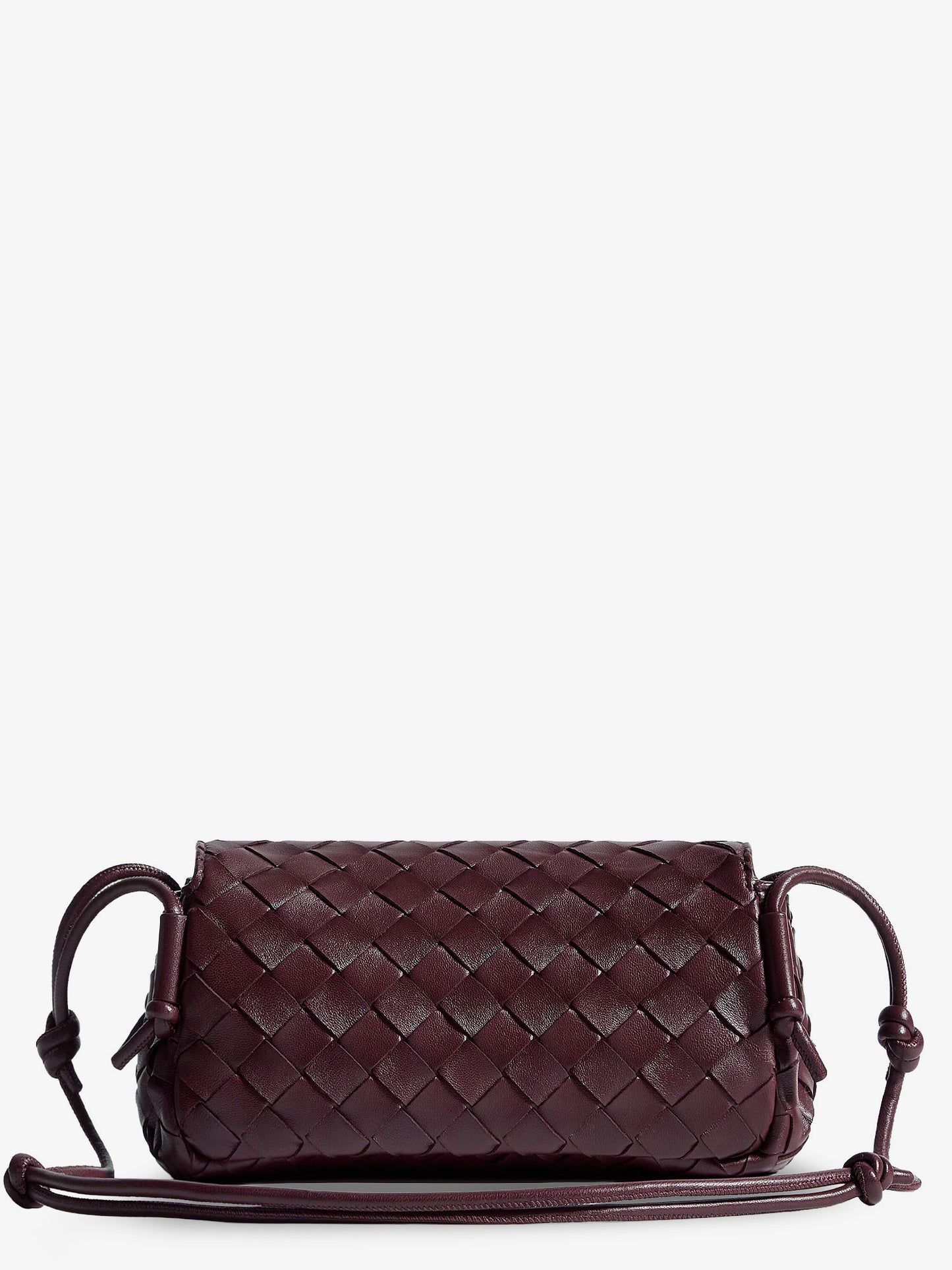 Notturno clutch bag with leather crossbody bag