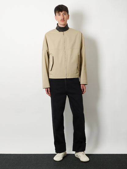 Black denim trousers thumbnail
