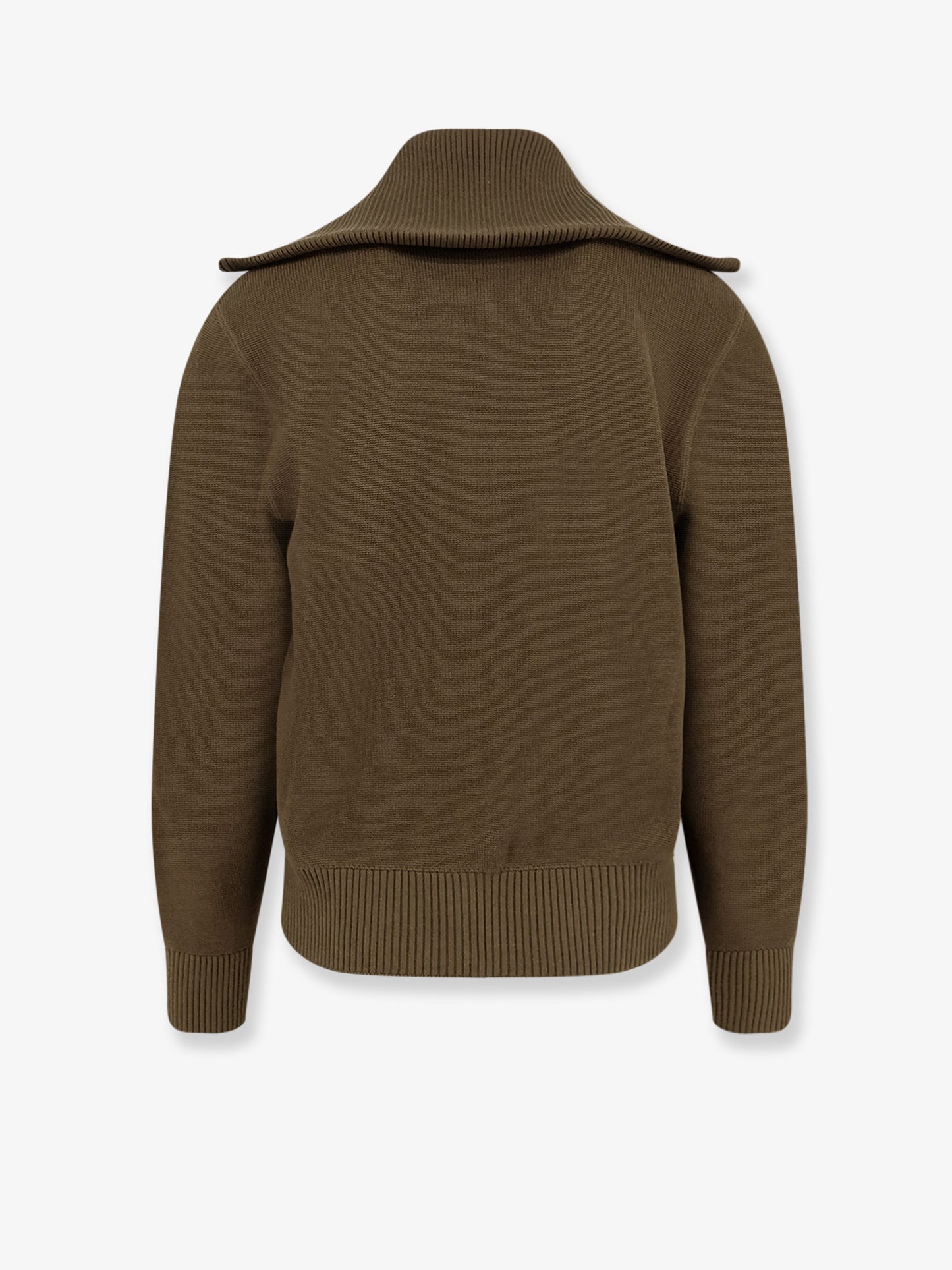 Wool and cotton cardigan