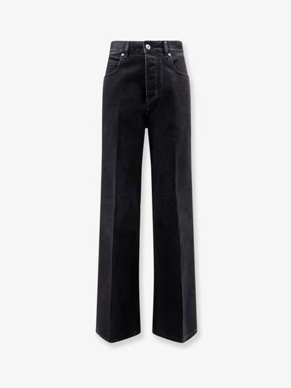 Black denim trousers thumbnail