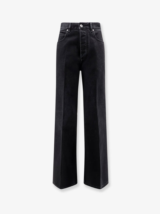 Black denim trousers