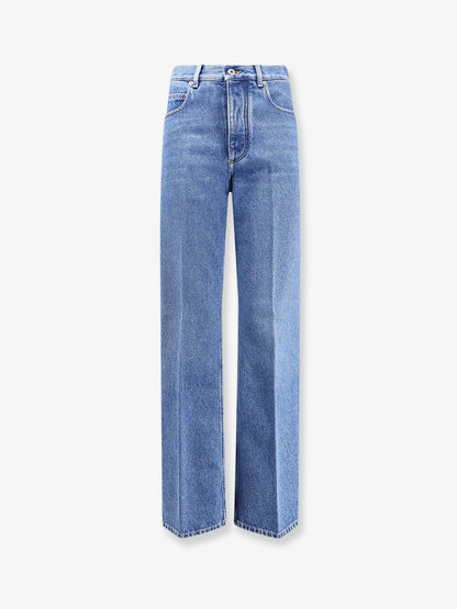 Flared cotton jeans thumbnail