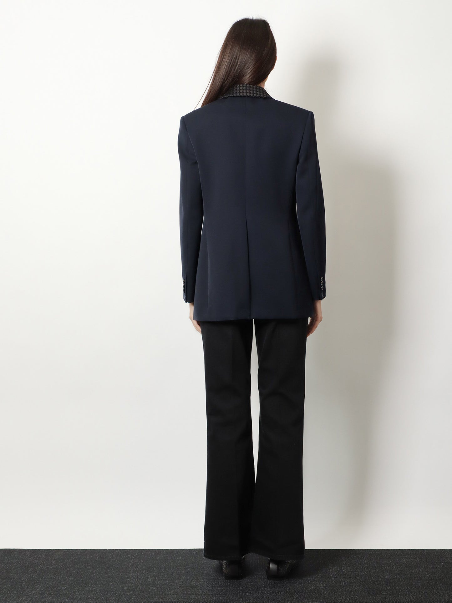 Blazer in lana con dettaglio Intrecciato