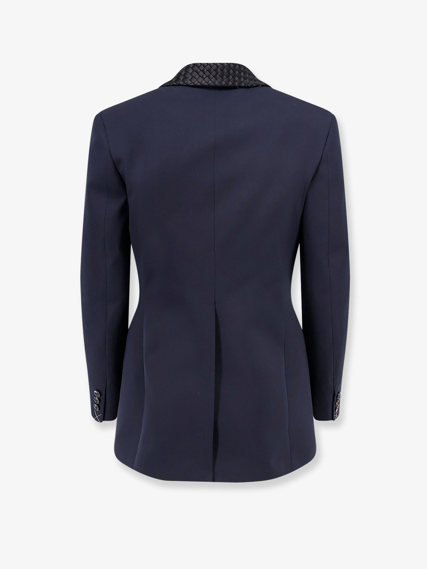 Blazer in lana con dettaglio Intrecciato
