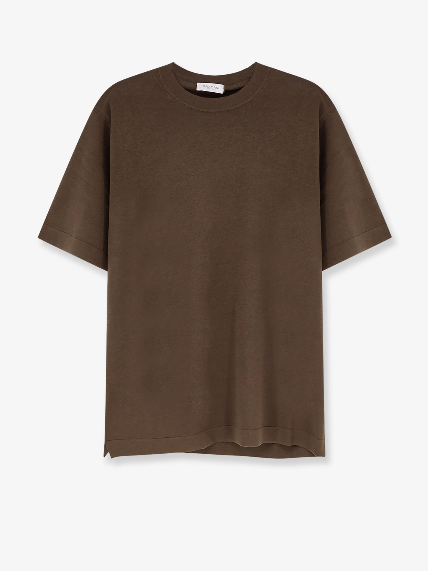 T-shirt in misto cotone e seta