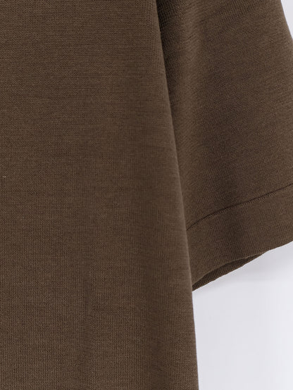 T-shirt in misto cotone e seta thumbnail