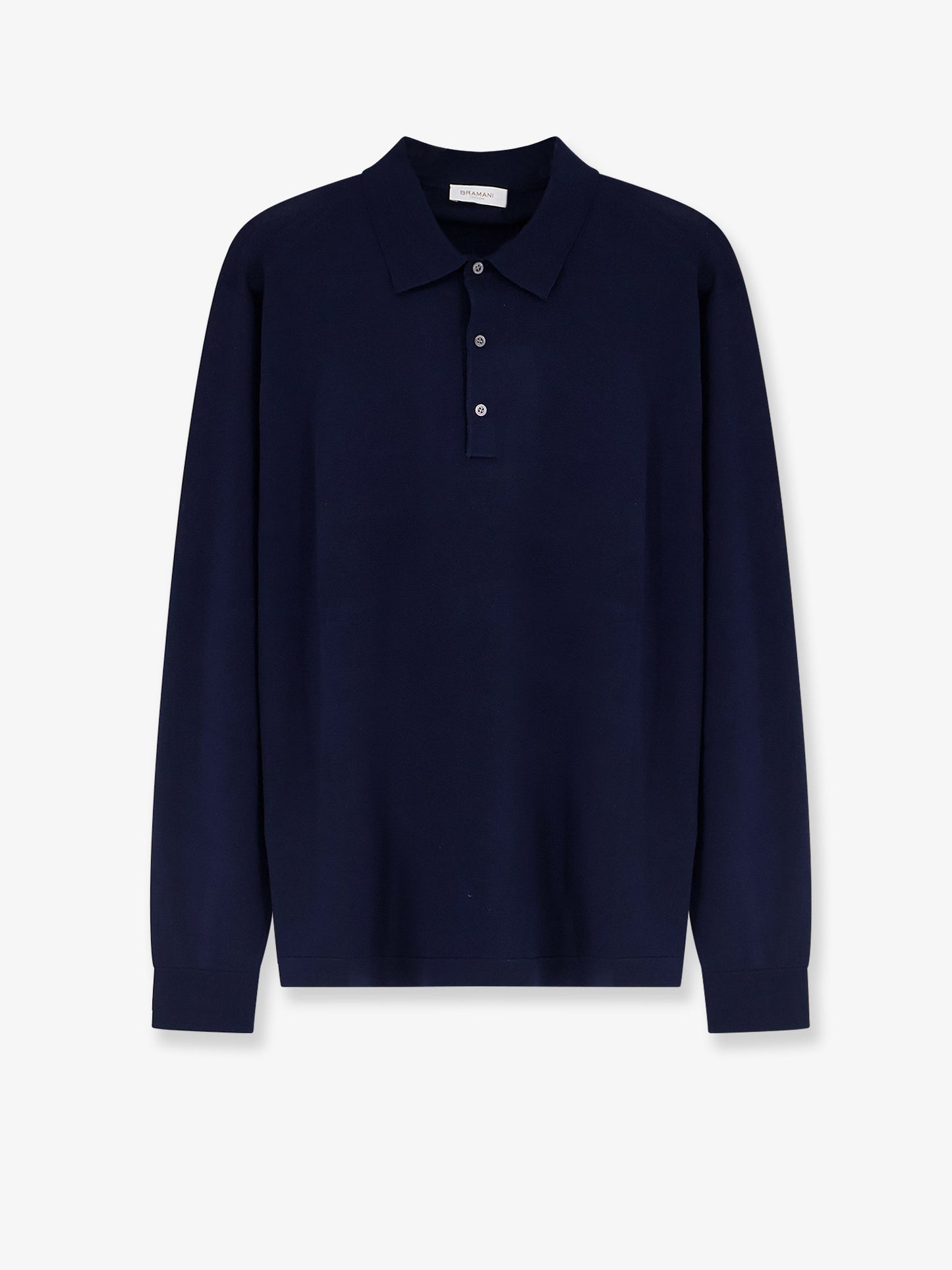 Cotton and silk blend polo shirt