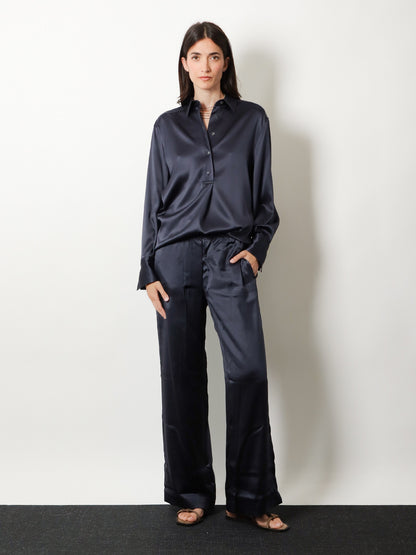 Silk shirt with Monili detail thumbnail