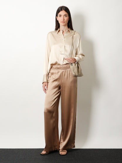Silk shirt with Monili detail thumbnail