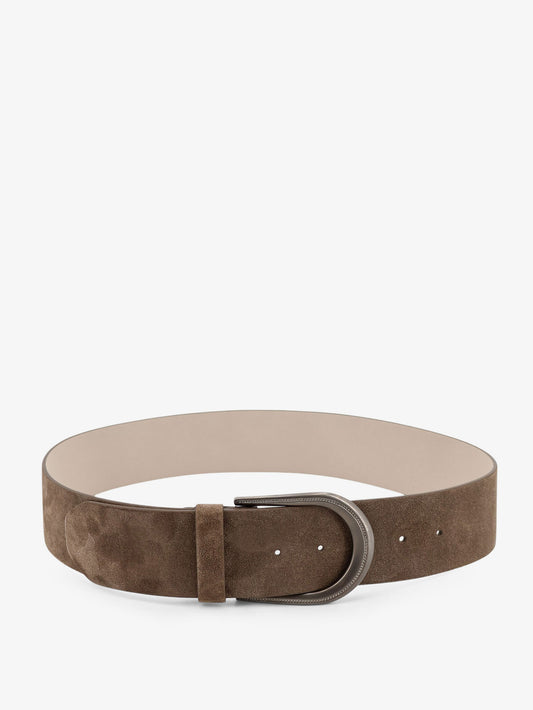 Suede belt