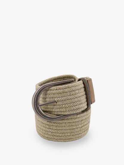 Linen belt with Shiny Loop detail thumbnail