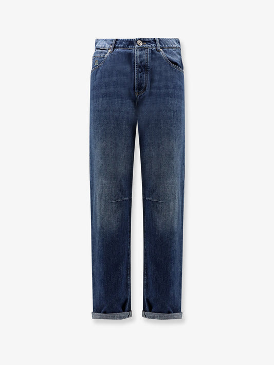 Jeans Leisure Fit in cotone