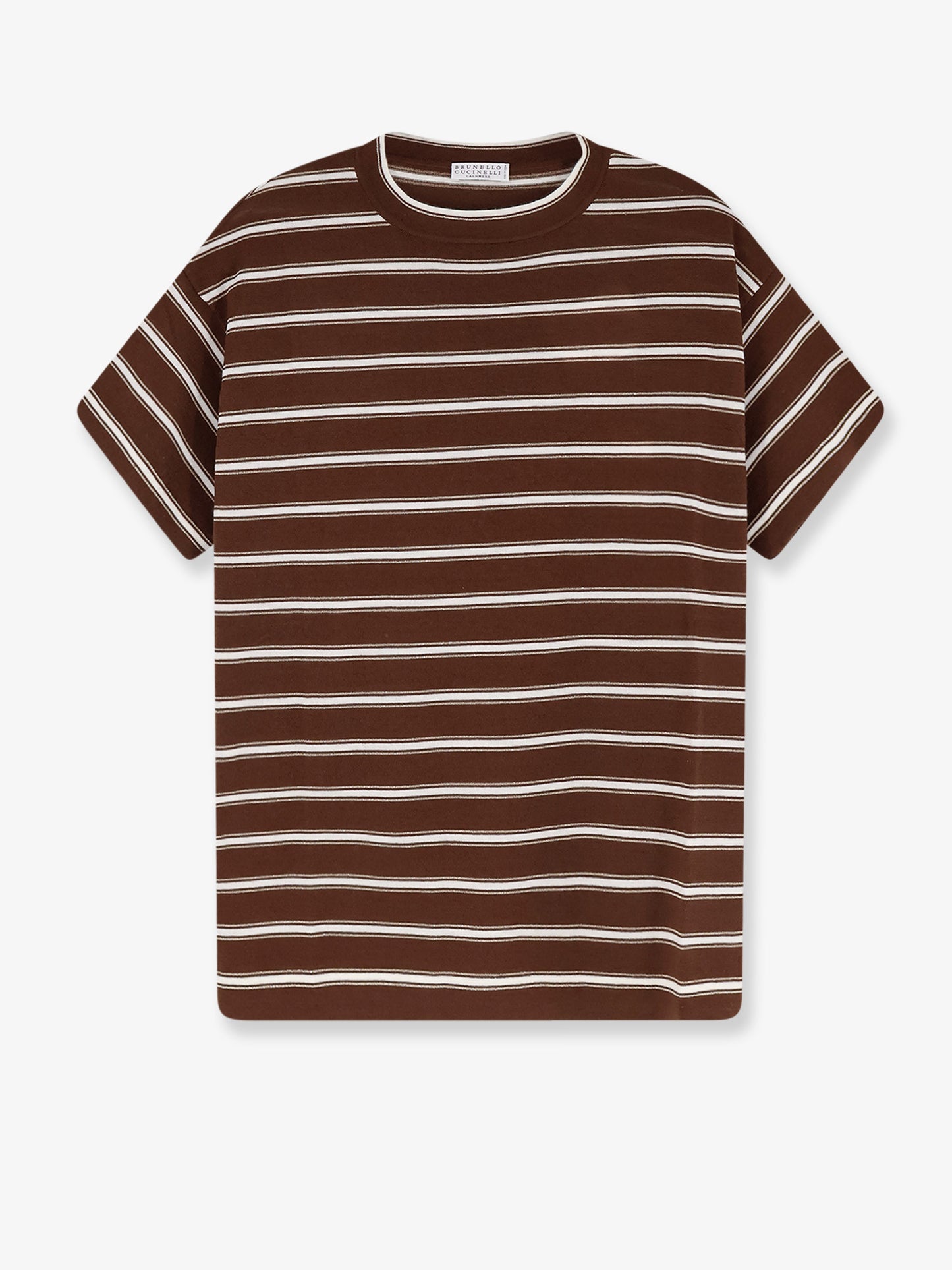 Virgin wool and cashmere blend t-shirt