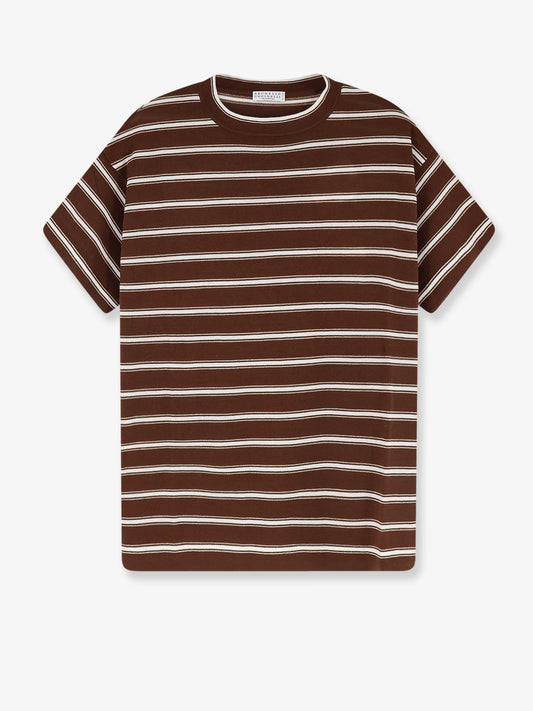 Virgin wool and cashmere blend t-shirt