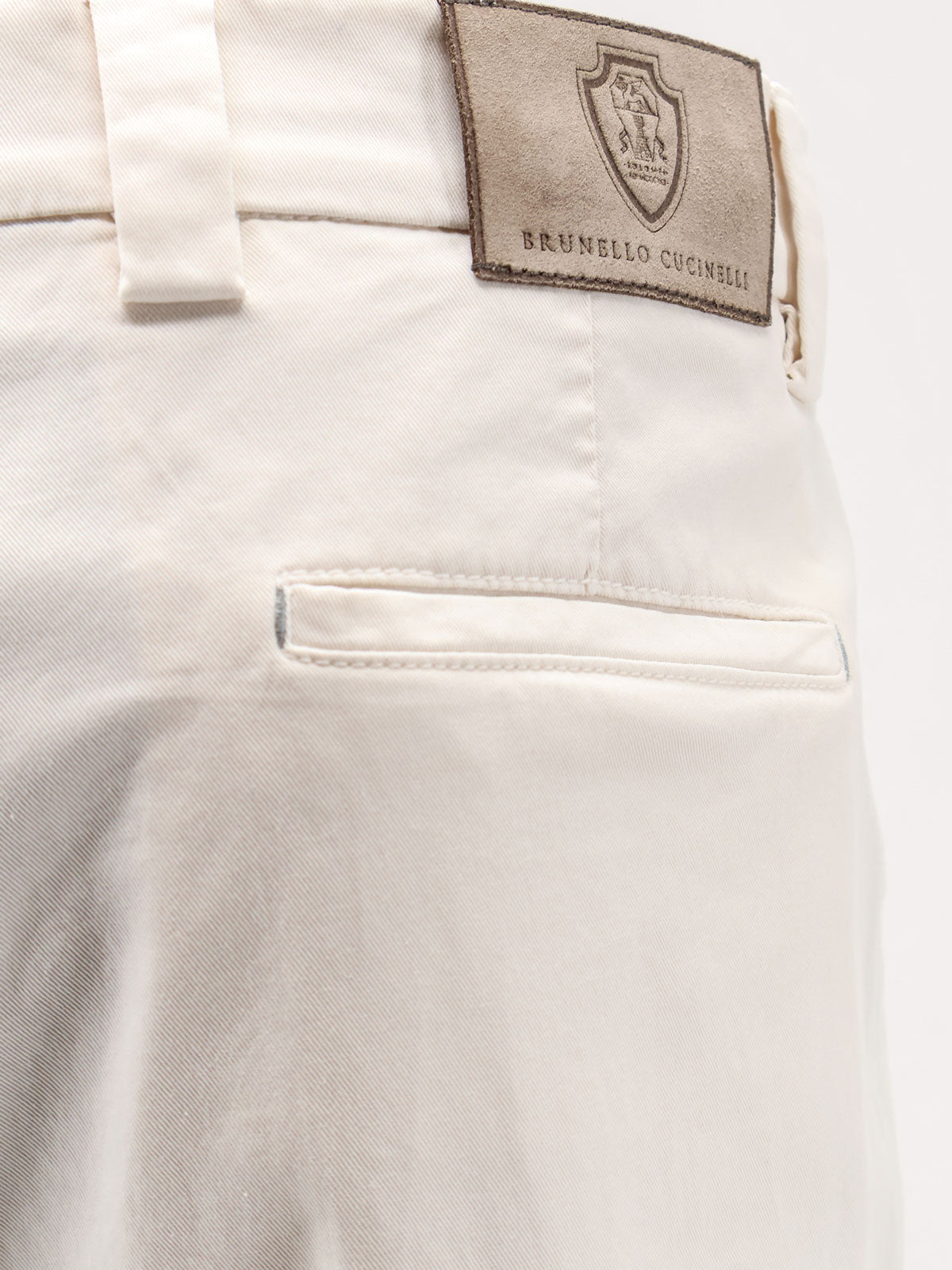 Pantaloni in cotone stretch 