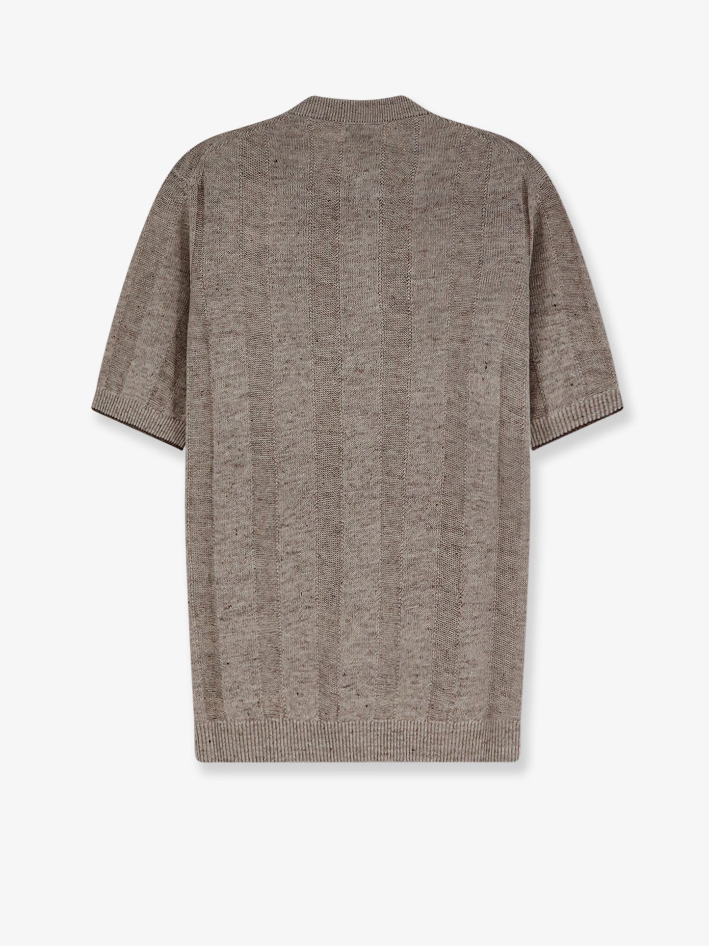 Linen and cotton blend sweater