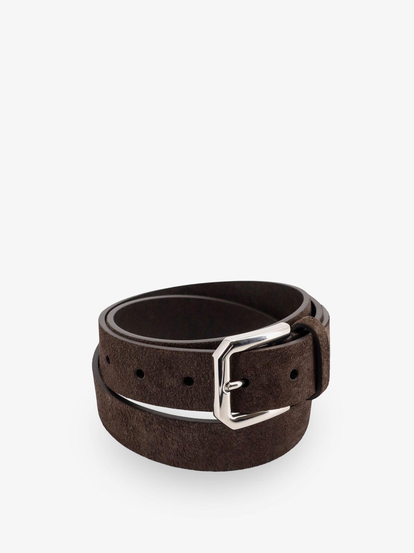 Suede belt
