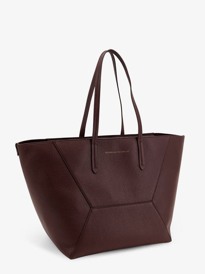 BC Duo hammered leather shoulder bag thumbnail