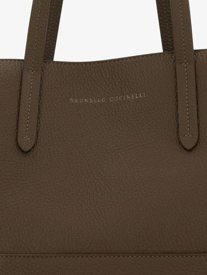 Borsa a spalla BC Duo in pelle martellata thumbnail