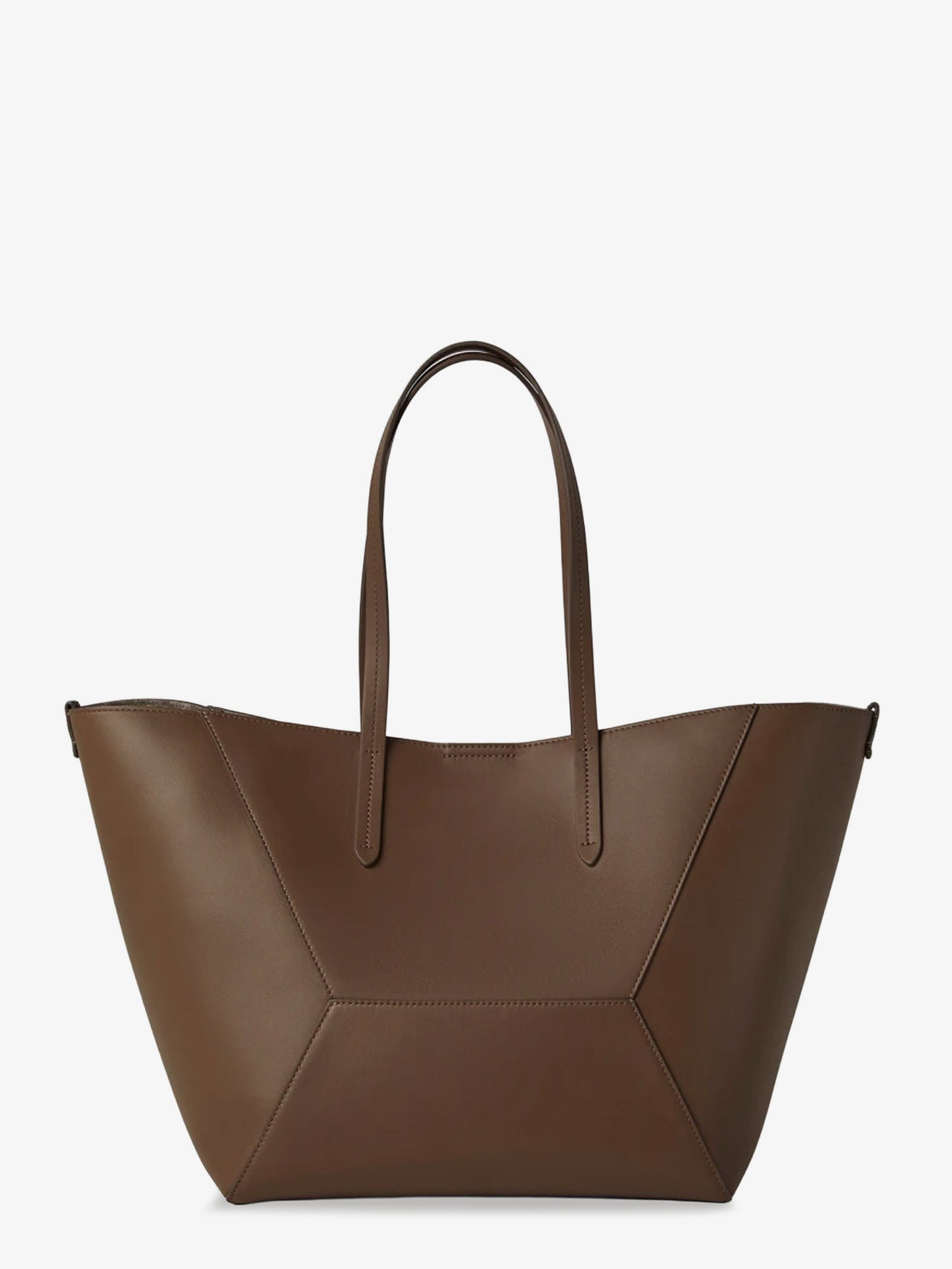 BC Duo hammered leather handbag