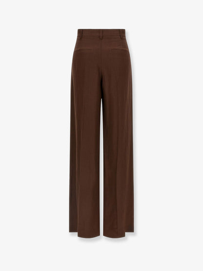 Viscose and linen trousers thumbnail
