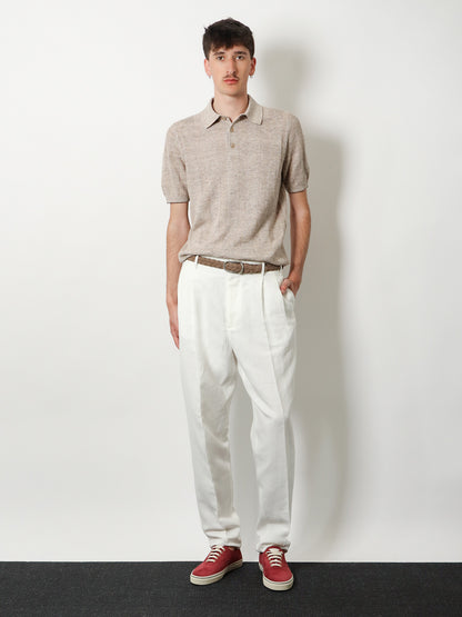 Linen and cotton trousers thumbnail