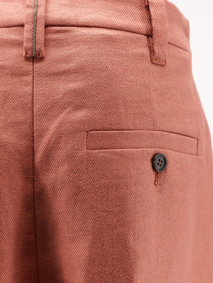 Linen shorts with Monili detail thumbnail
