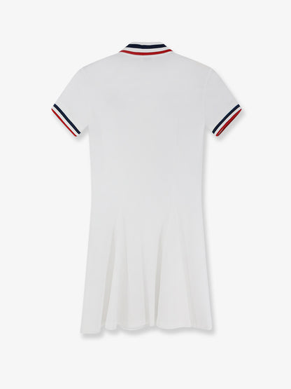 Stretch cotton piquet mini dress thumbnail