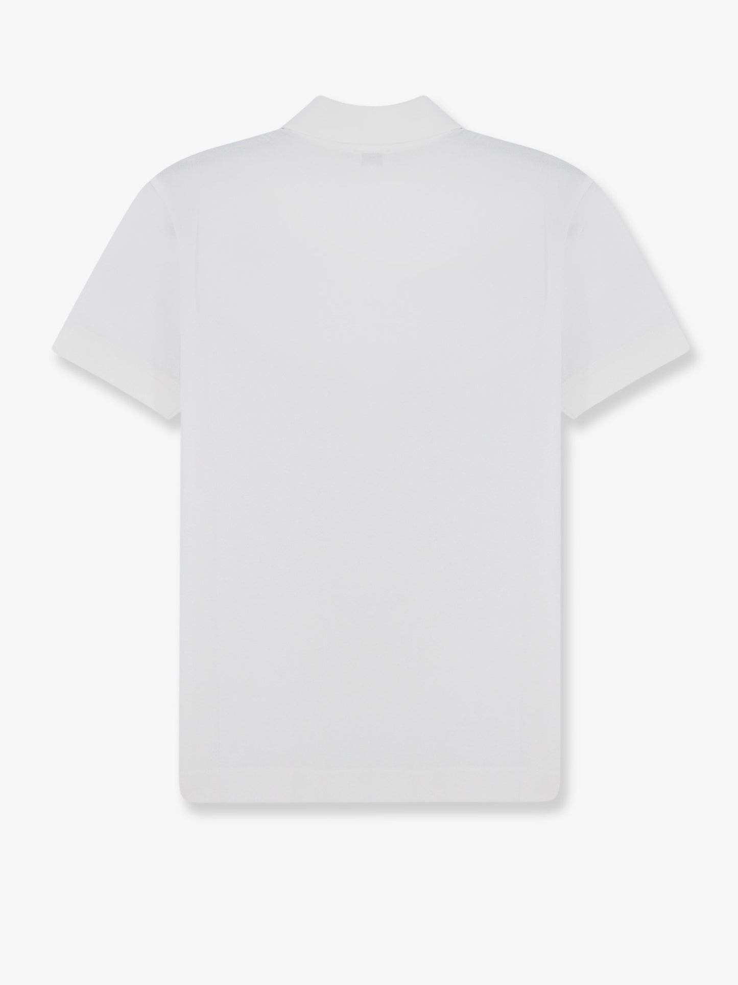 Cotton blend polo shirt