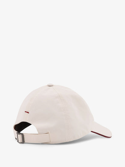 Nylon hat with embroidered logo on the front thumbnail