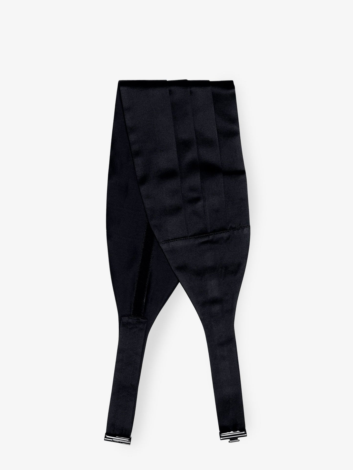 Cotton and silk cummerbund