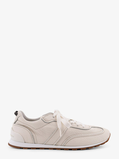 Leather sneakers with Monili on the back thumbnail