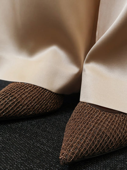 Leather sandals with Monili detail thumbnail