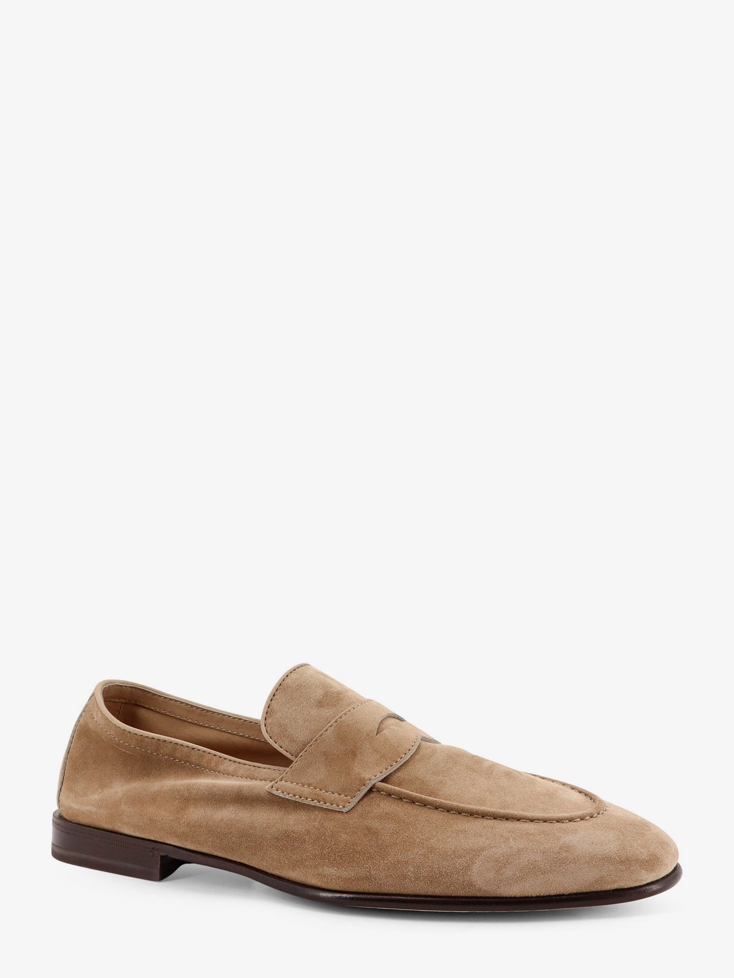 Suede loafers