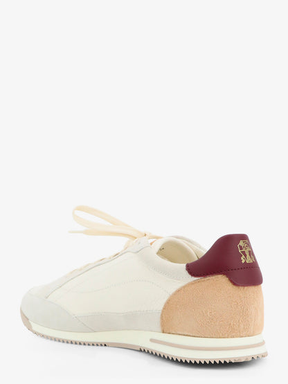Leather sneakers with suede inserts thumbnail