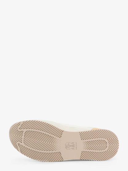 Leather sneakers with suede inserts thumbnail