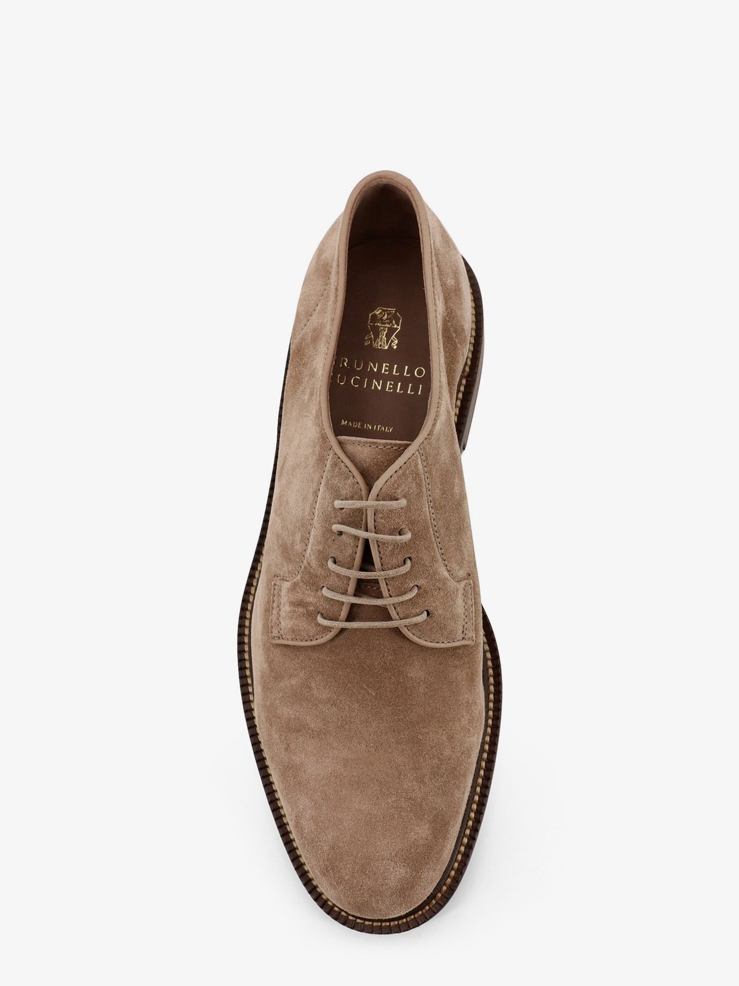 Suede lace-up