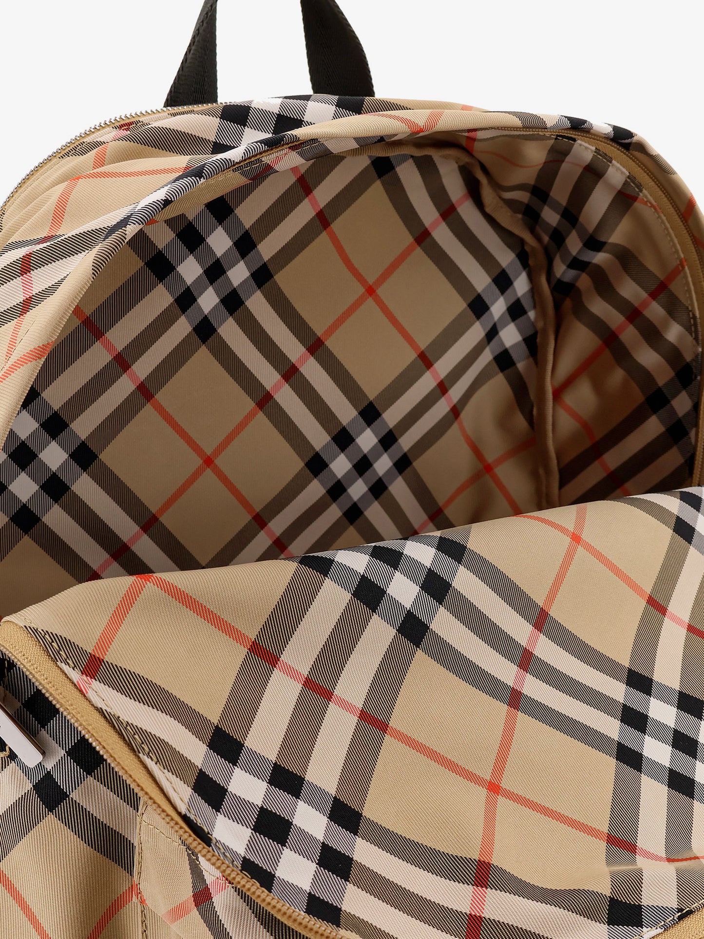 Essential backpack with Check pattern