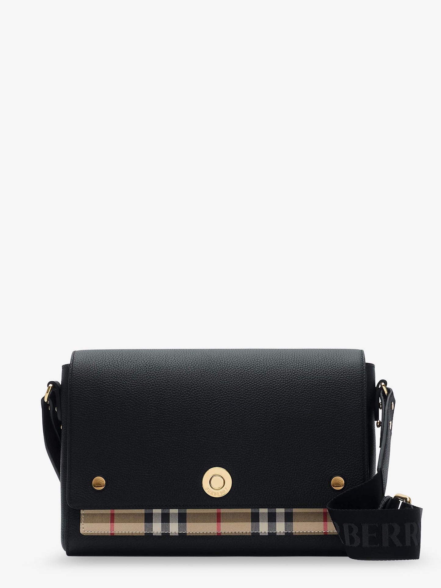 Note leather crossbody bag