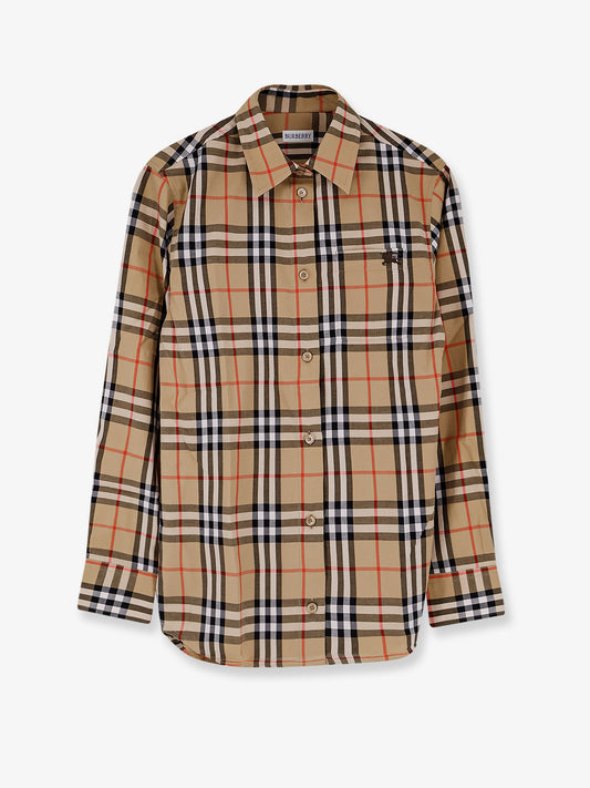 Camicia Emma in cotone con motivo Check