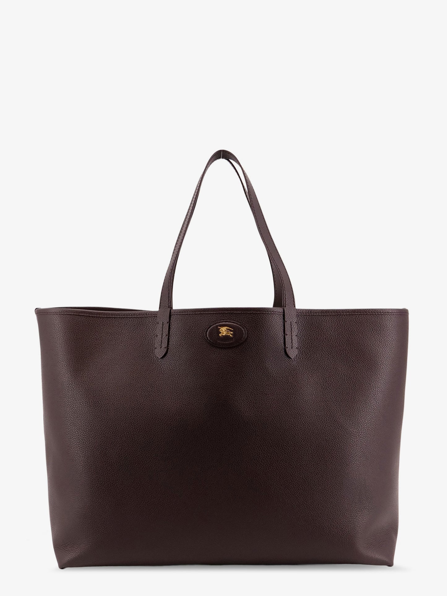 Reversible shopping bag with check pattern
