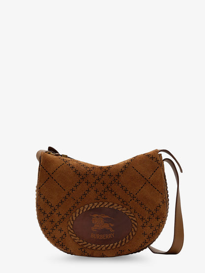 Tavistock suede crossbody bag with perforated pattern thumbnail